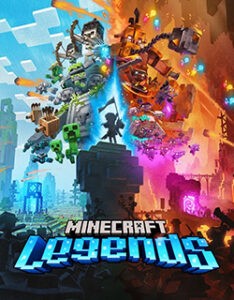 Minecraft Legends - вертикальная обложка